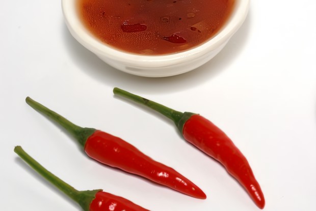 Чесночный винегрет с чили