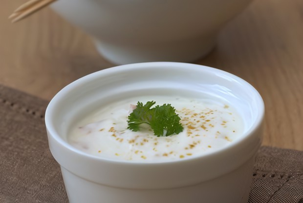 Чесночно-йогуртовый соус с орегано