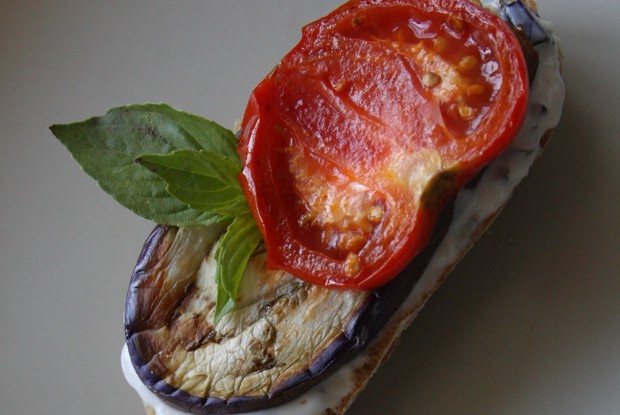 Чиабатта с овощами