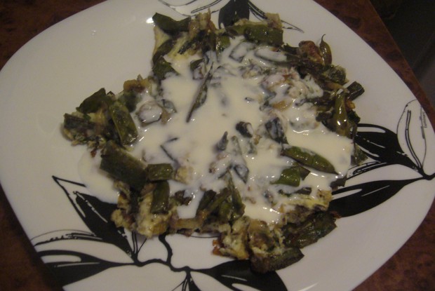 Чихиртма из стручковой фасоли