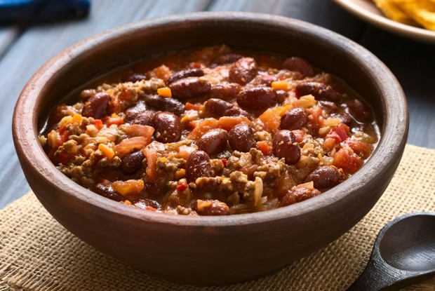Чили кон карне с фаршем из индейки