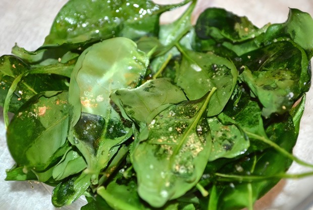 Чипсы из шпината