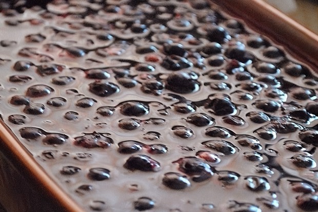 Чизкейк с черной смородинкой