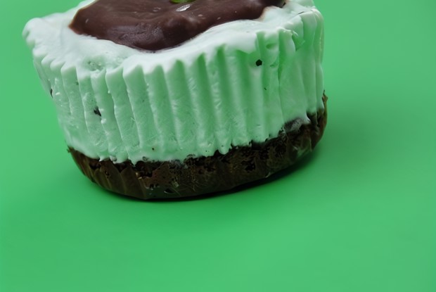 Чизкейк с мятой