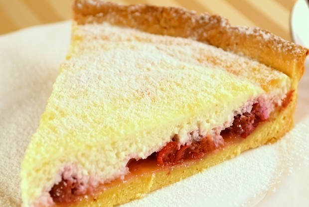 Чизкейк с вишней