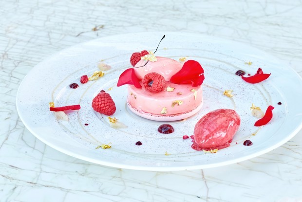 Чизкейк на розовой воде