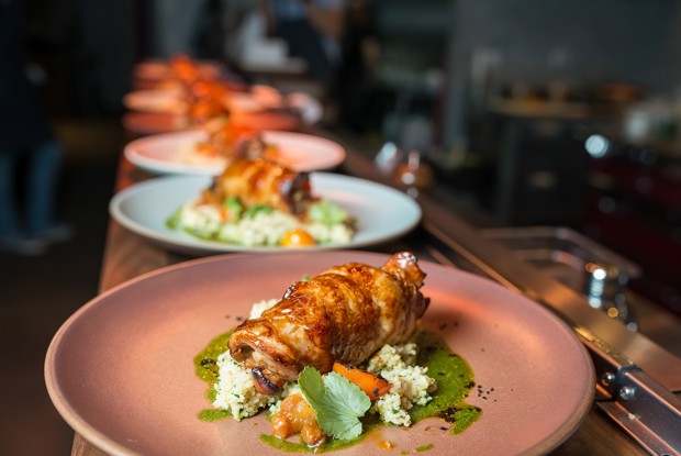 Цыпленок по-маррокански