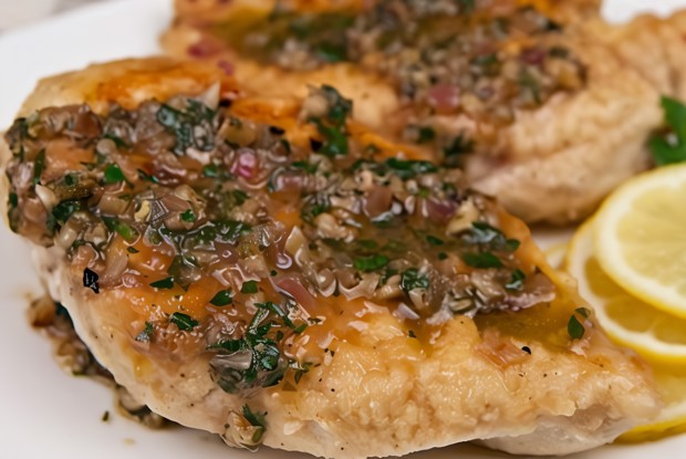 Цыпленок по-умбрийски