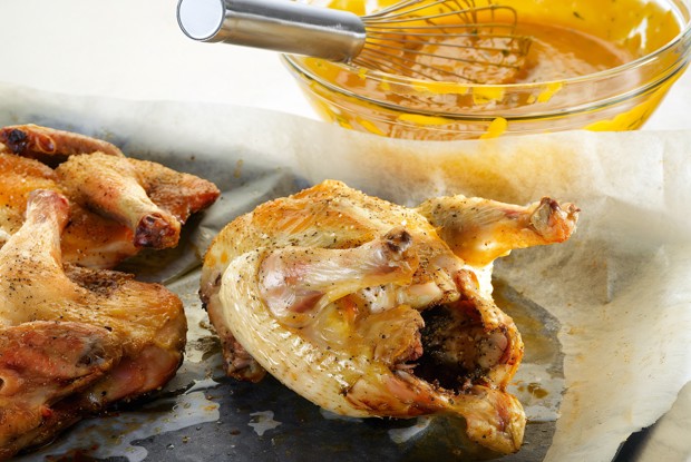 Цыпленок с кисло-сладким соусом