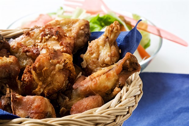 Цыплята в коньячном соусе