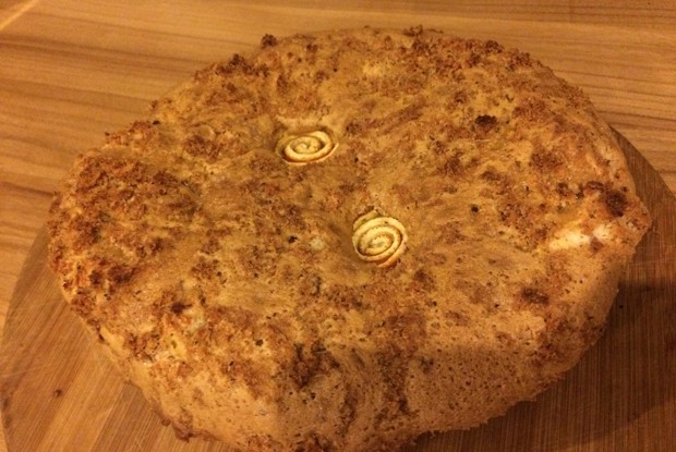 Цитрусовая шарлотка