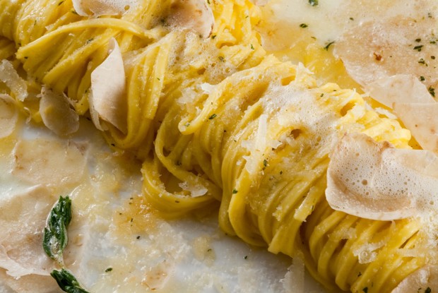 Cпагетти с белым трюфелем