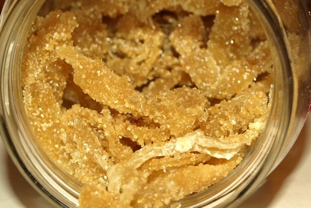 Цукаты из имбиря