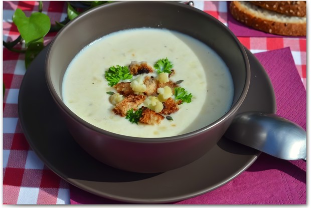 Cуп-пюре из цветной капусты