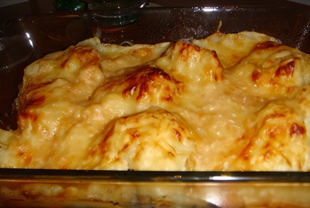 Цветная капуста с бешамелем (по рецепту Елены Молоховец)