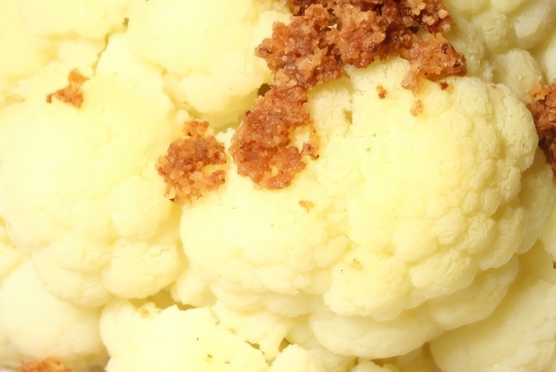 Цветная капуста в сухарях