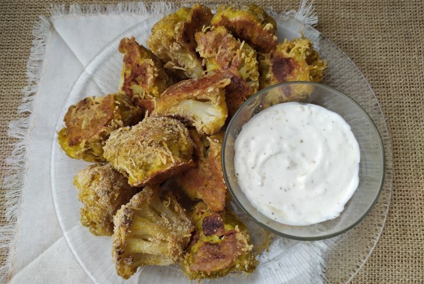 Цветная капуста в сырной панировке