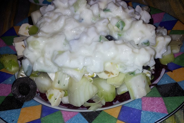 Дадолата с фенхелем и сыром