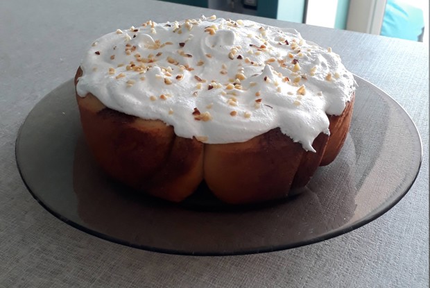 Датские булочки с корицей и заварным кремом