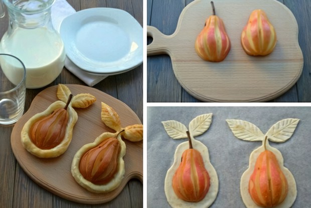 Десерт из груш