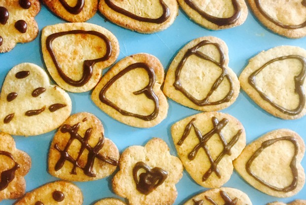 Детское творожное печенье с ванилью