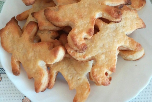 Детское творожное печенье