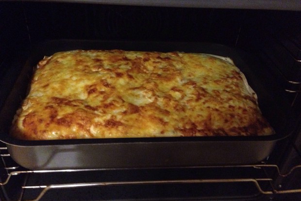Диетическая лазанья с лавашом