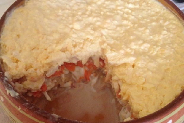 Диетическая «Мимоза»