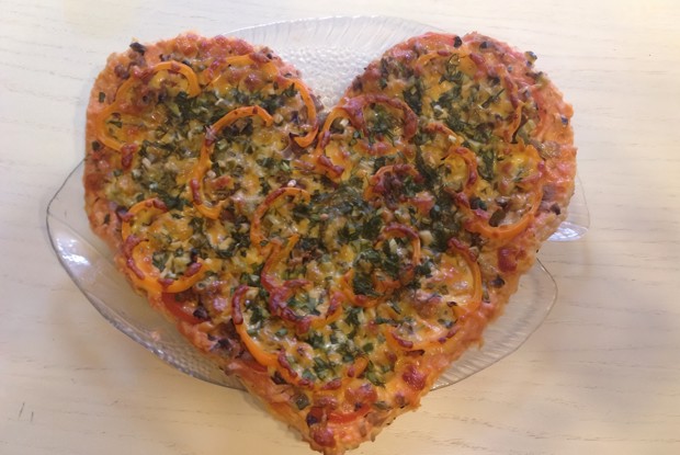 Диетическая пицца без теста