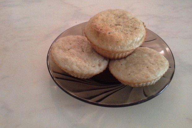 Диетические кексы с овсяными отрубями