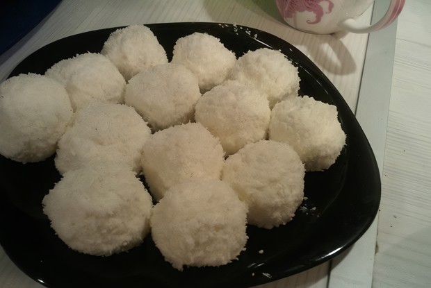 Диетические «Рафаэлло» с творогом