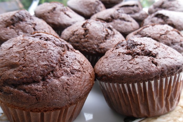 Диетические шоколадные маффины