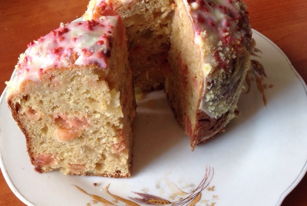 Диетический творожный пасхальный кулич