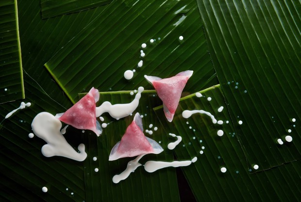 Дим-сам с вишней