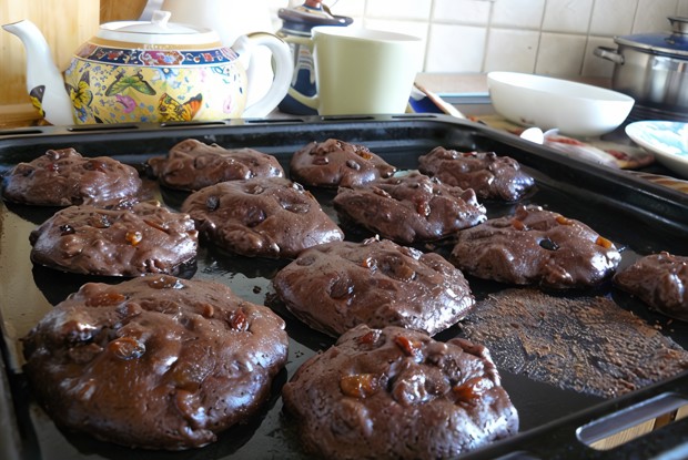 Домашнее шоколадное печенье
