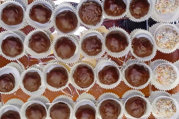 Домашние конфеты «Два шоколада»