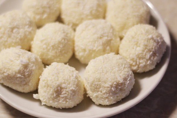 Домашние «Рафаэлло» с миндалем