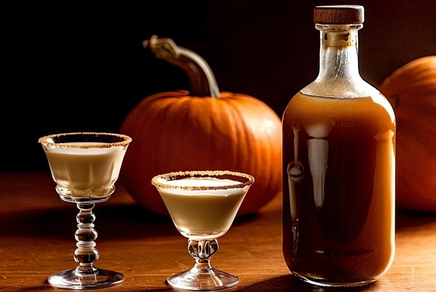 Домашний пряный тыквенный ликер