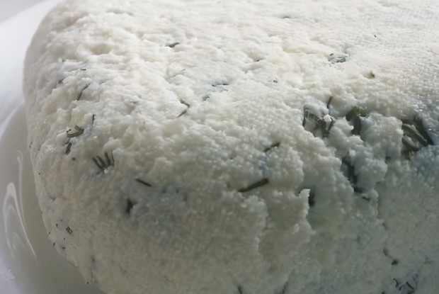 Домашний сыр из деревенского молока