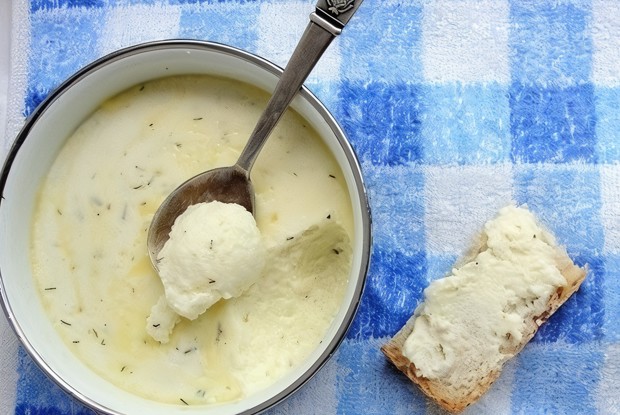 Домашний творожный сыр