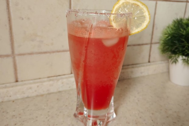 Домашний мохито с арбузом