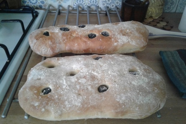 Домашняя чиабатта