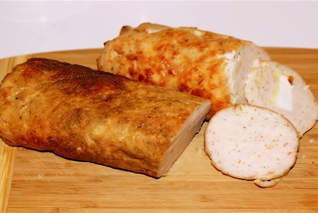 Домашняя колбаса из индейки