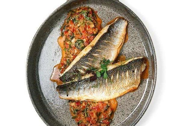 Дорада с азиатским соусом