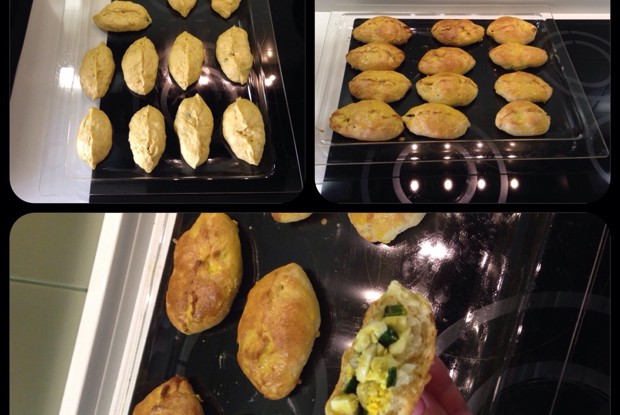 Дрожжевые пирожки в духовке