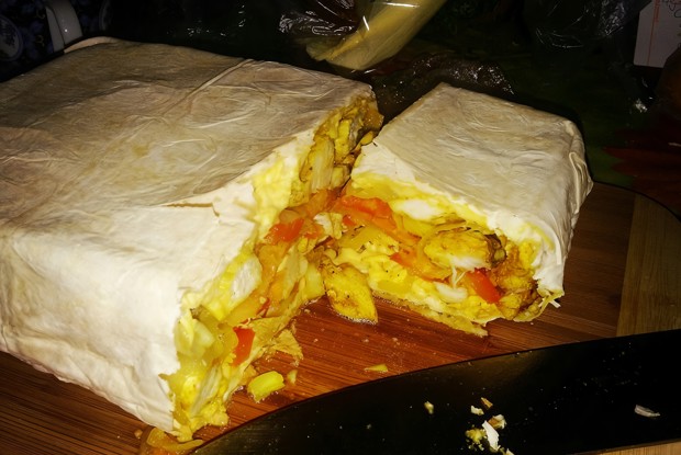 Фахита с чипсами