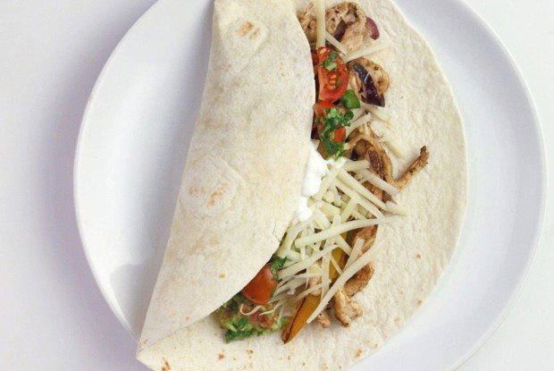 Фахитас с курицей