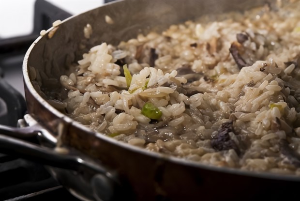 Фарш из риса с грибами