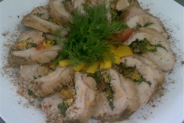 Фаршированная корейка