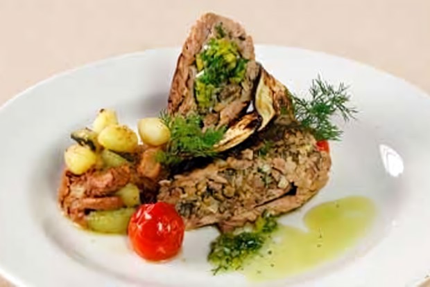 Фаршированная телятина